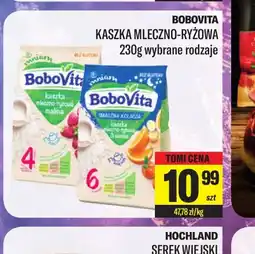 TomiMarkt Kaszka mleczno-ryżowa Bobovita oferta