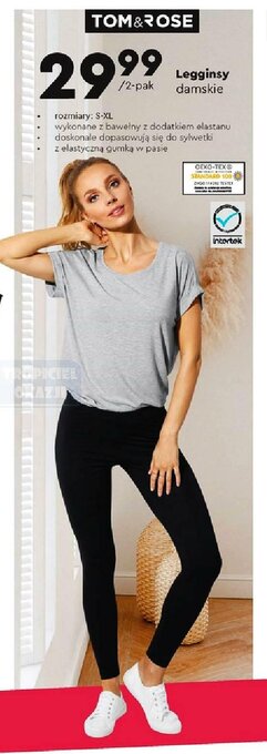 Biedronka Legginsy damskie oferta