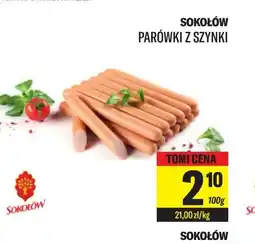 TomiMarkt Parówki z szynki Sokołów oferta