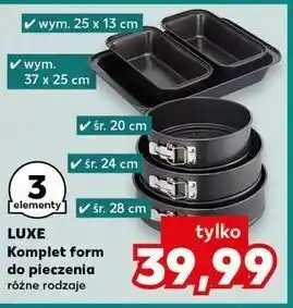 Kaufland Komplet form do pieczenia oferta