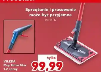 Kaufland Mop płaski ultramax Vileda oferta