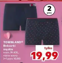 Kaufland Bokserki męskie m-xxl Townland oferta