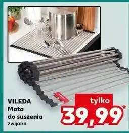 Kaufland Mata do suszenia zwijana Vileda oferta