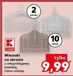 Kaufland Wieszaki na ubrania K-Classic oferta