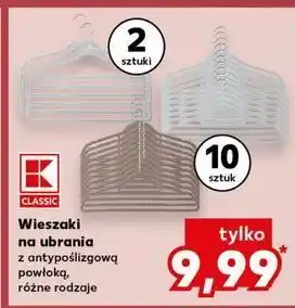 Kaufland Wieszaki na ubrania K-Classic oferta