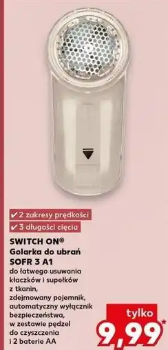 Kaufland Golarka do ubrań sofr 3 a1 Switch On oferta