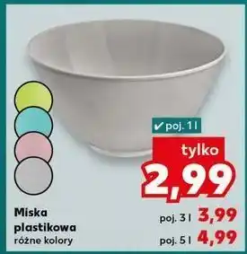 Kaufland Miska plastikowa 5 l oferta