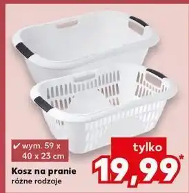 Kaufland Kosz na pranie 59.5 x 40 23 cm oferta