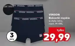 Kaufland Bokserki męskie m-xxl Vinson oferta