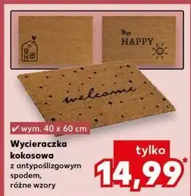 Kaufland Wycieraczka kokosowa 40 x 60 cm oferta