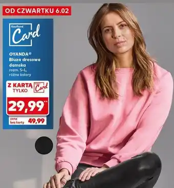 Kaufland Bluza dresowa s-l Oyanda oferta