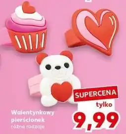 Kaufland Walentynkowy pierścionek oferta