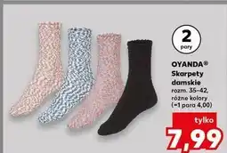 Kaufland Skarpetki damskie pluszowe 35-42 Oyanda oferta