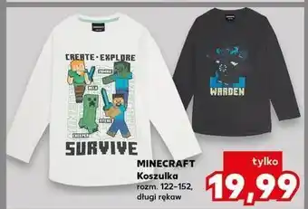 Kaufland Koszulka minecraft 122-152 oferta