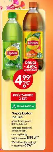 Żabka Napój Lipton Ice Tea oferta