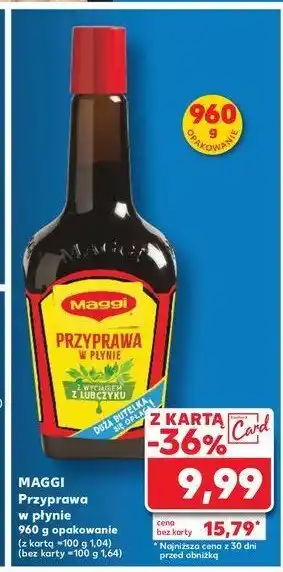 Kaufland Przyprawa w płynie Winiary maggi oferta