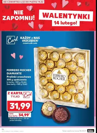 Kaufland Praliny Ferrero rocher oferta