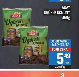 TomiMarkt Ogórek kiszony Agat oferta