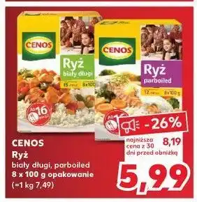 Kaufland Ryż biały długi Cenos oferta