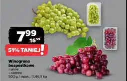 Netto Winogrona ciemne bezpestkowe oferta