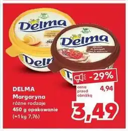 Kaufland Margaryna Delma extra o smaku wiejskiego masełka oferta