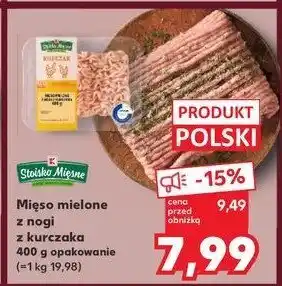 Kaufland Mięso mielone z nogi kurczaka Stoisko mięsne oferta