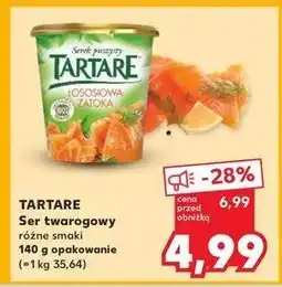 Kaufland Serek łososiowa zatoka Tartare oferta