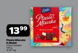 Netto Czekoladki waniliowe E. wedel ptasie mleczko oferta