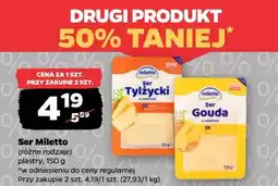 Netto Ser gouda plastry Miletto oferta