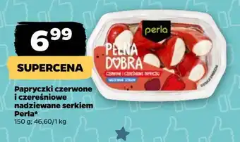 Netto Antipasti czerwone papryczki nadziewane serkiem Perla antipasti oferta