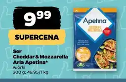 Netto Ser cheddar & mozarella tarty Arla apetina oferta