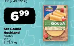 Netto Ser gouda plastry Hochland oferta