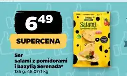 Netto Ser salami z pomidorami i bazylią Serenada salami oferta