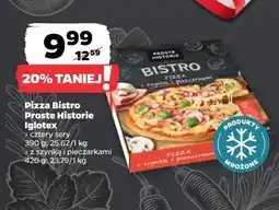 Netto Pizza z szynką i pieczarkami Iglotex proste historie bistro oferta