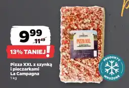 Netto Pizza z szynką i pieczarkami La campagna oferta