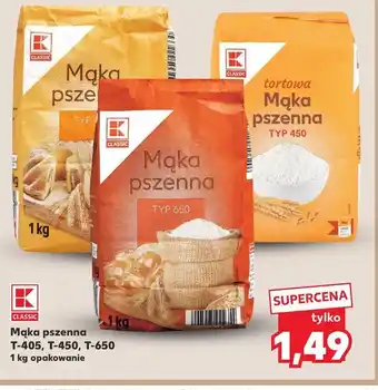 Kaufland Mąka pszenna tortowa typ 405 K-classic oferta