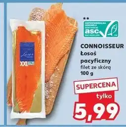 Kaufland Łosoś pacyficzny filet ze skórą Connoisseur oferta