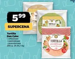 Netto Tortilla wraps orkisz Dan cake oferta