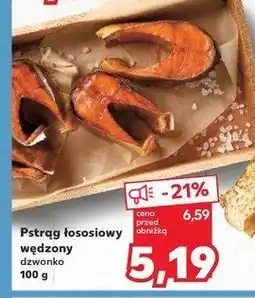 Kaufland Pstrąg łososiowy wędzony oferta