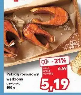 Kaufland Pstrąg łososiowy wędzony oferta