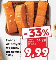 Kaufland Łosoś wędzony na gorąco oferta