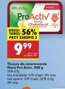 Biedronka Margaryna kardio Flora pro-activ oferta