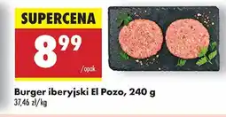 Biedronka Burger iberyjski ELPOZO oferta