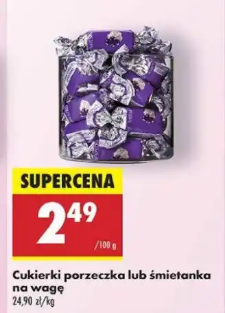 Biedronka Cukierki śmietanka Mieszko oferta