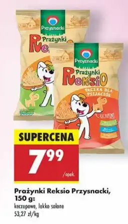 Biedronka Prażynki reksio lekko solone Przysnacki oferta