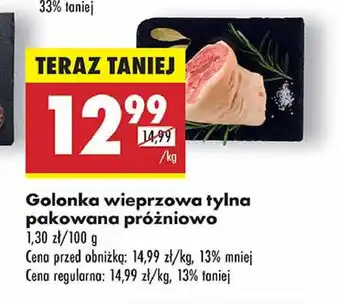 Biedronka Golonka wieprzowa tylna oferta