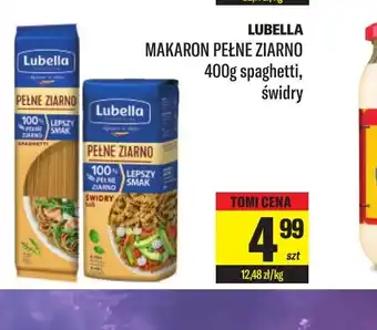 TomiMarkt Makaron Lubella Pełne Ziarno oferta