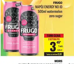 TomiMarkt FRUGO Napój Energy No ID Watermelon Zero Sugar oferta