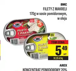 TomiMarkt Filety z makreli BMC oferta