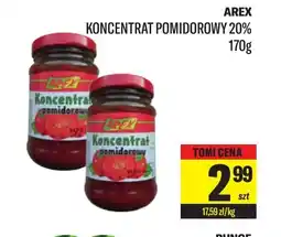 TomiMarkt Koncentrat pomidorowy 20% Arex oferta